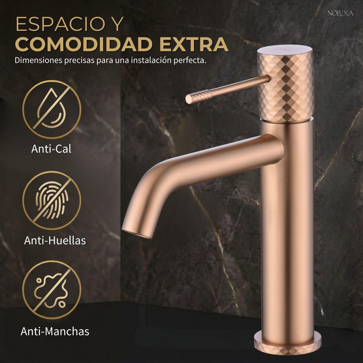 Low-spout single-lever basin mixer GÉNOVA SERIES