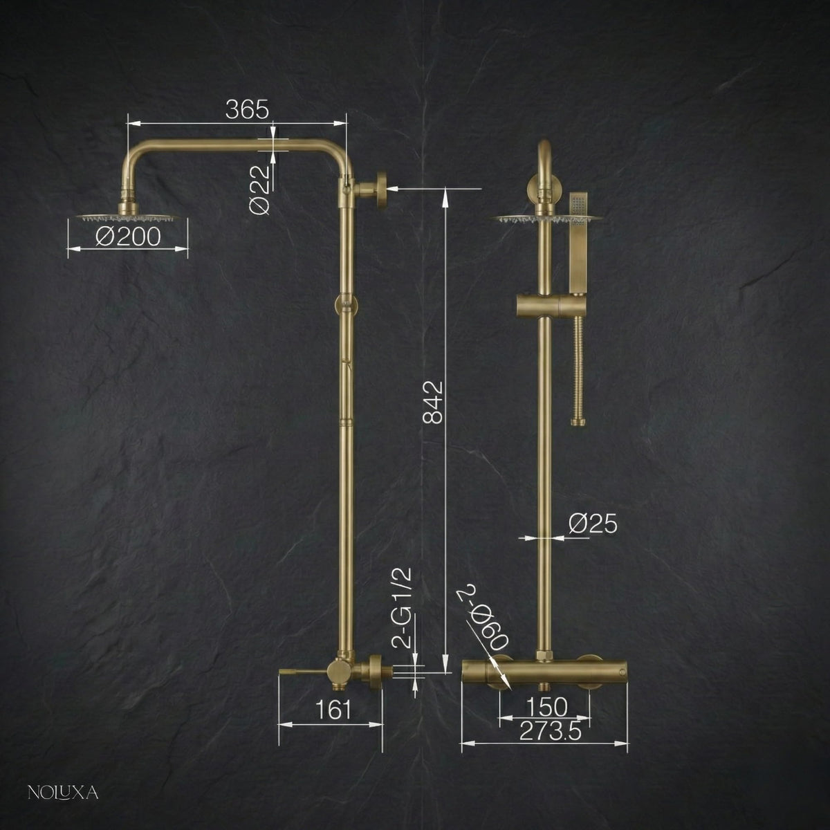 SINGLE-LEVER SHOWER COLUMN LINE SERIES
