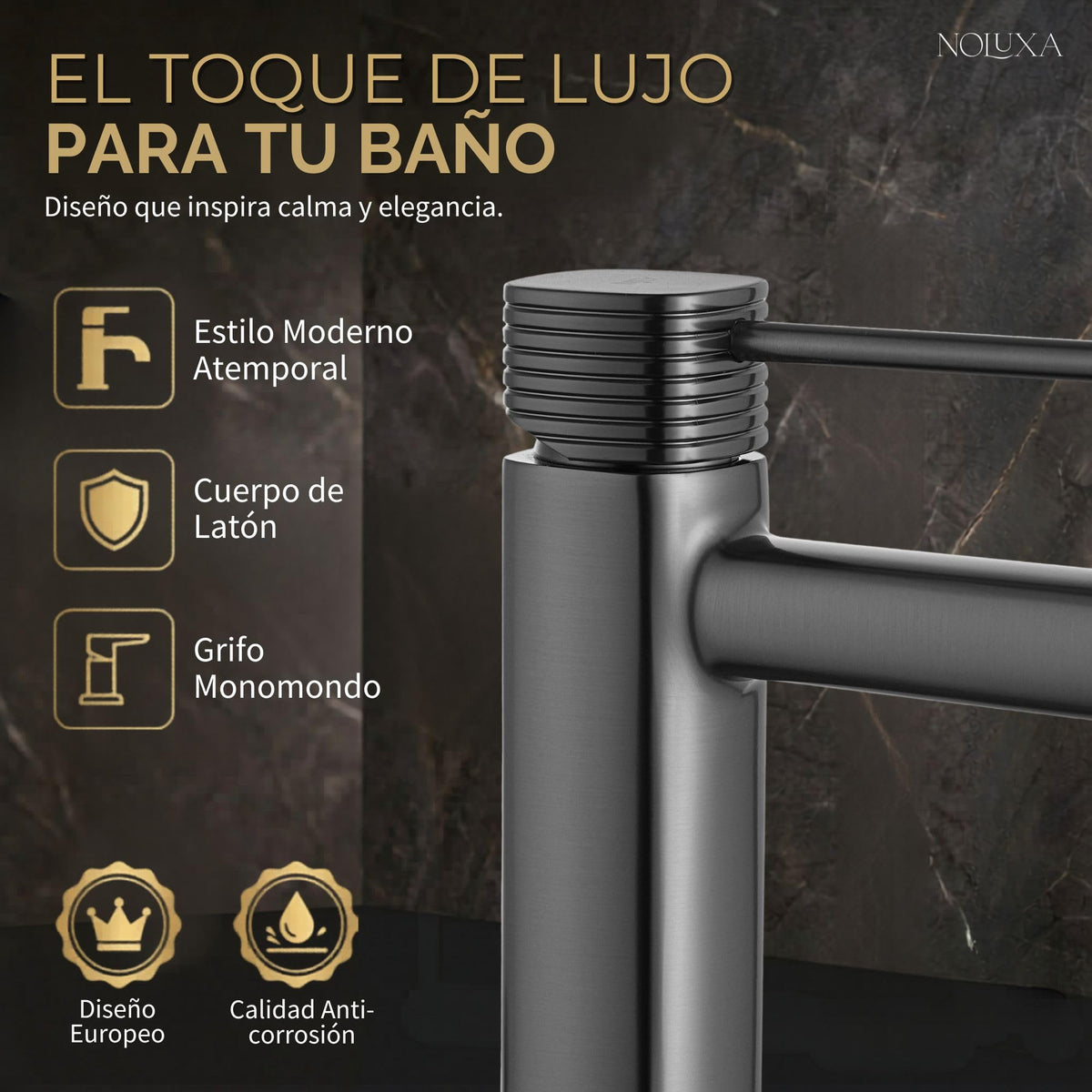 Miscelatore monocomando per lavabo con canna bassa Serie FIRENZE