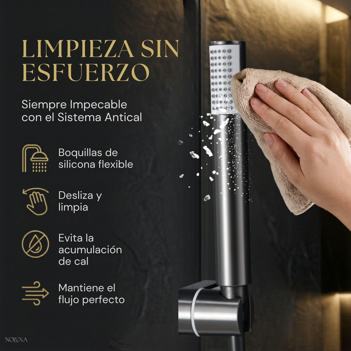 GRIFO BAÑERA Y DUCHA TERMOSTÁTICO SERIE BLESS