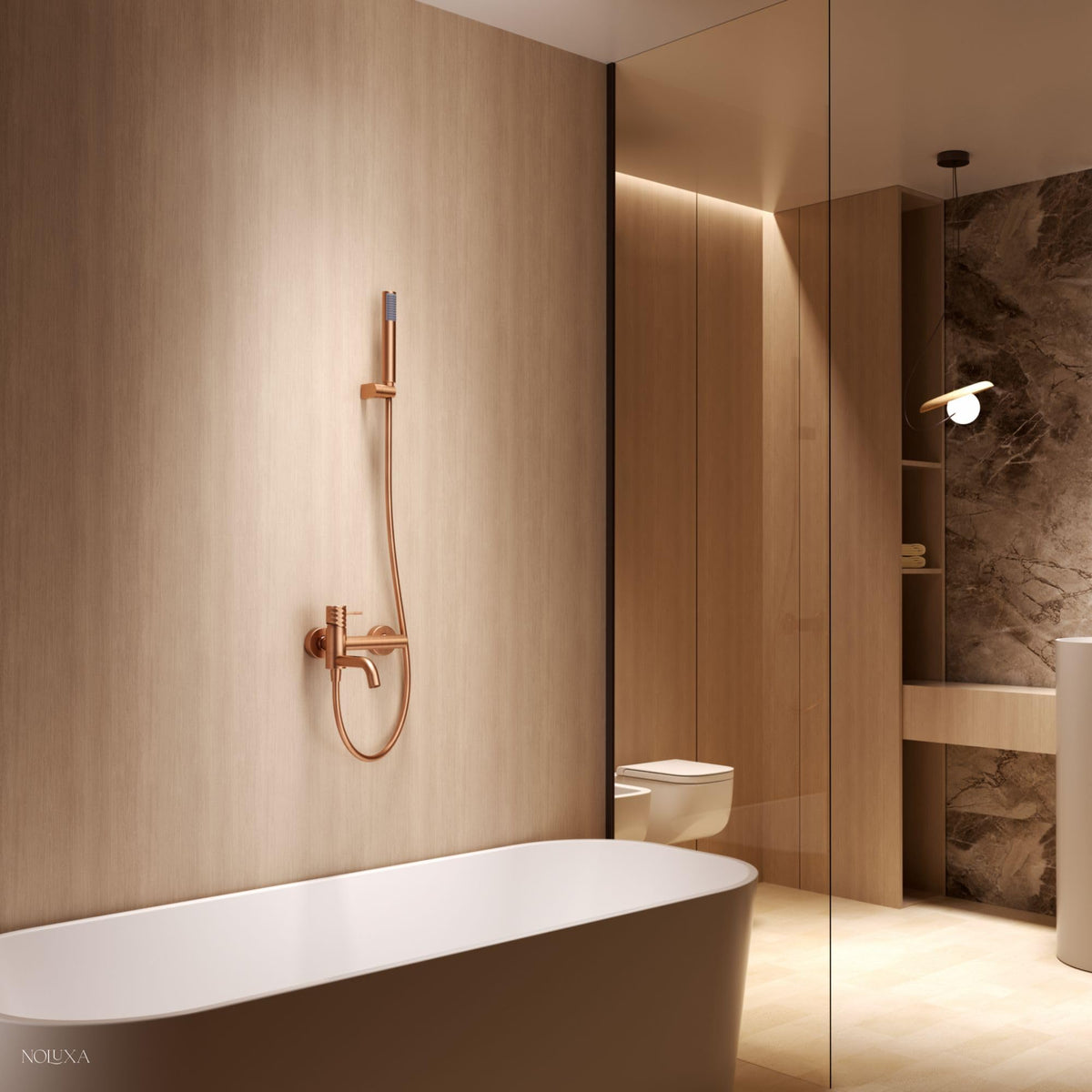 SINGLE-LEVER BATH AND SHOWER MIXER GÉNOVA SERIES