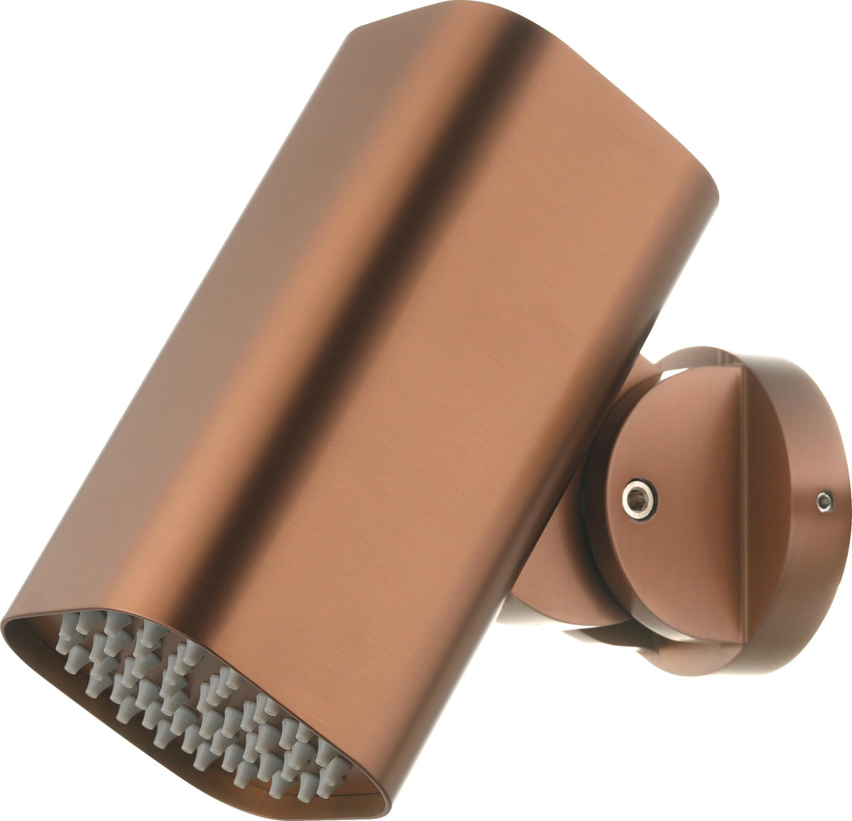 ROCIADOR CUADRADO 8X8CM TUBE PARA DUCHA EMPOTRADA