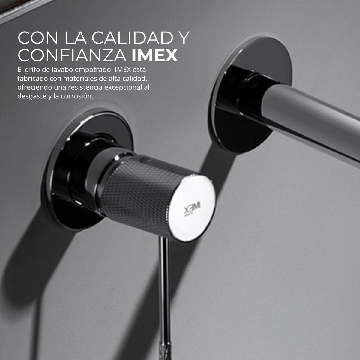 GRIFO LAVABO EMPOTRADO MONOMANDO SERIE LINE
