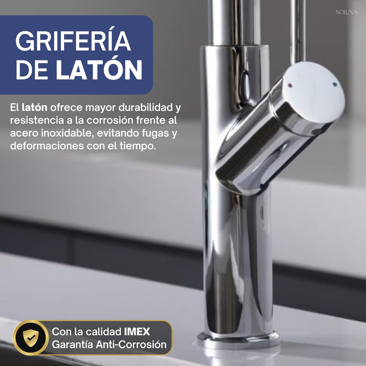 GRIFO DE COCINA EXTRAÍBLE SERIE SENA