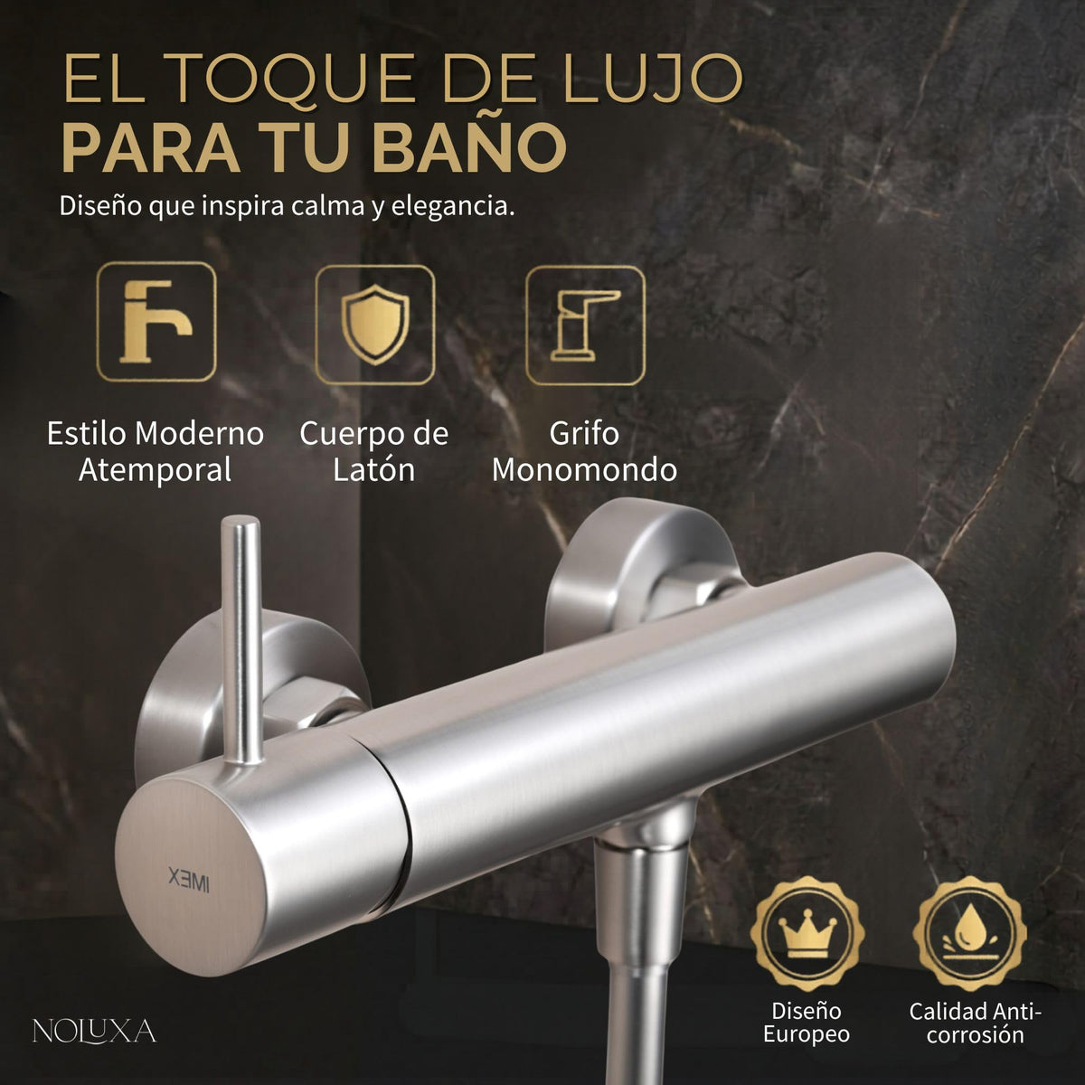 SINGLE-LEVER SHOWER MIXER MONZA SERIES