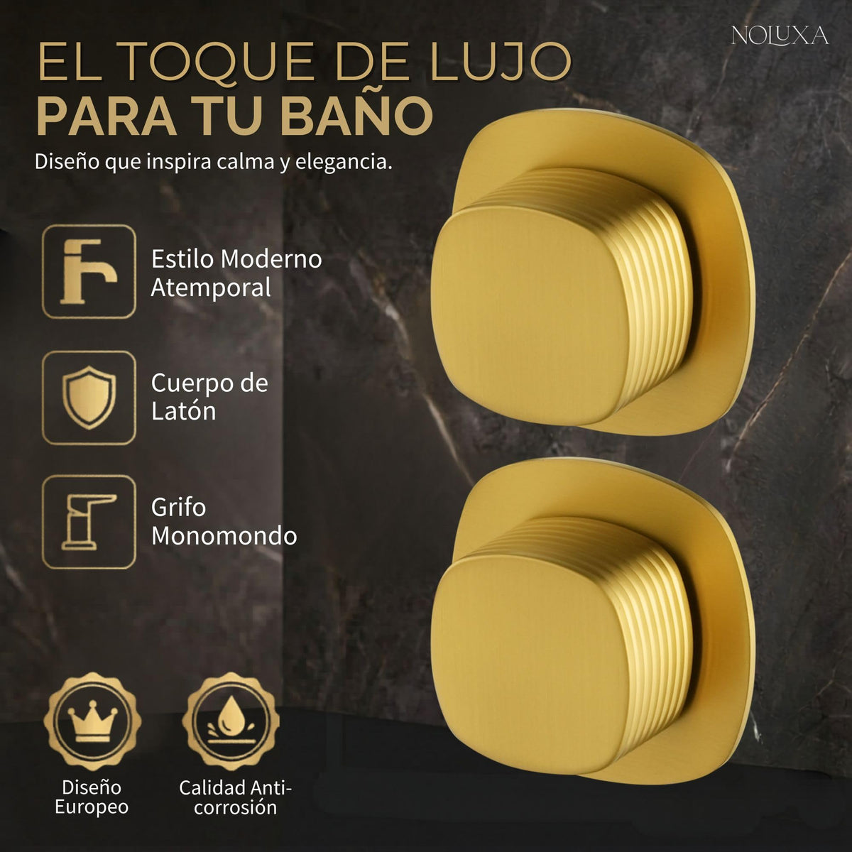 GRIFO LAVABO EMPOTRADO BIMANDO SERIE FIRENZE