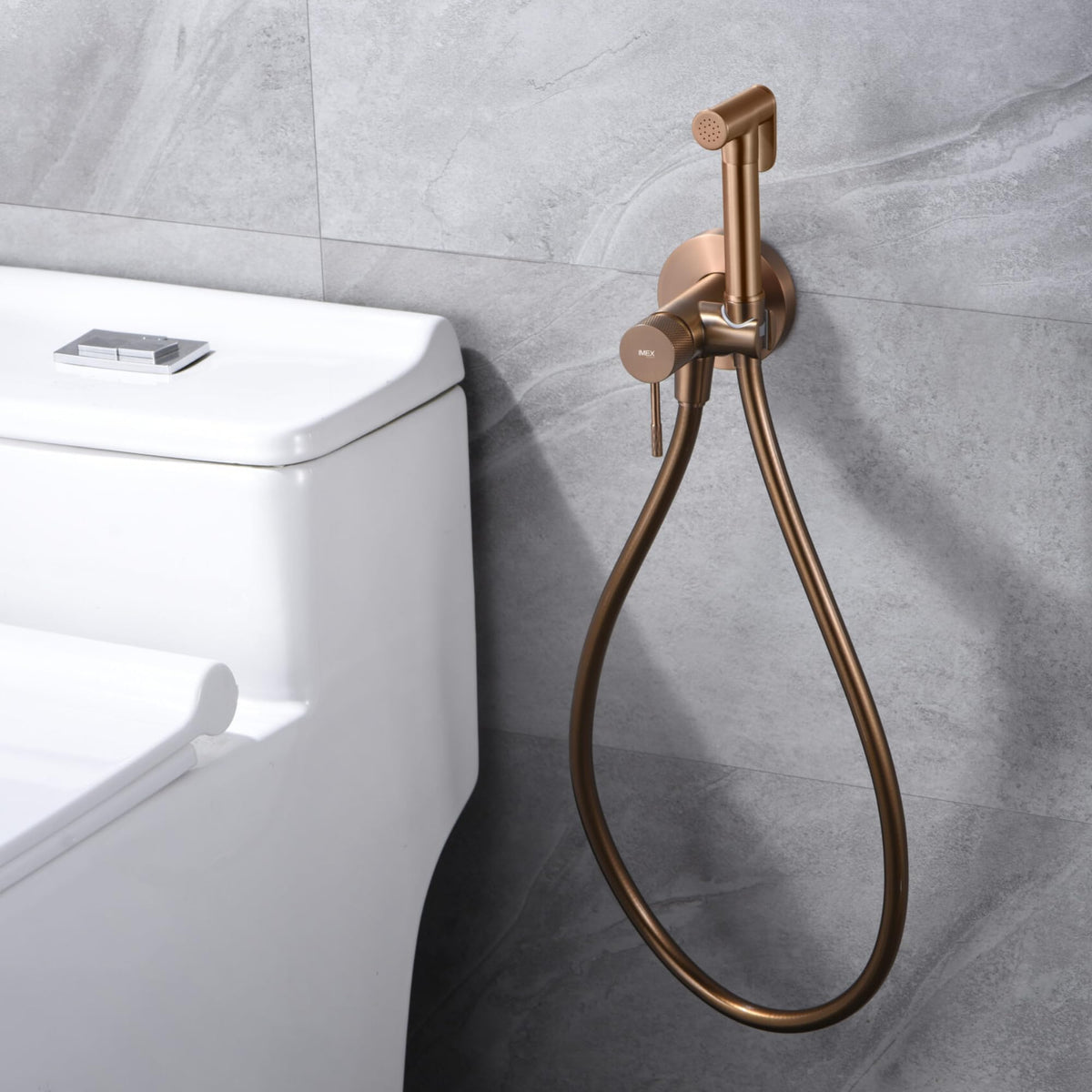 DUCHA HIGIÉNICA EMPOTRADA PARA WC SERIE LINE