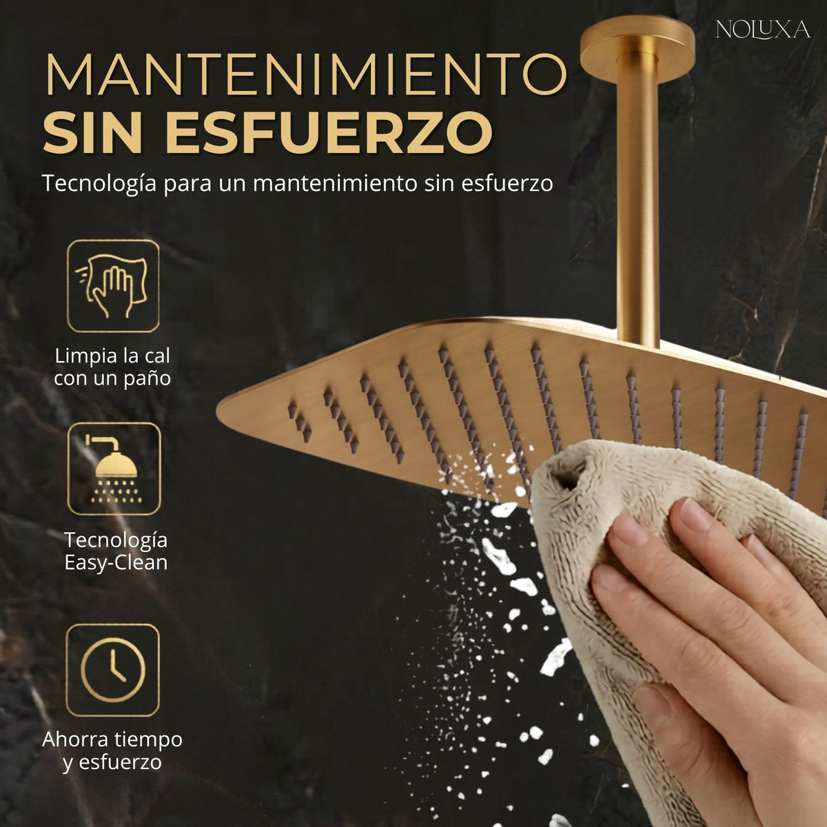 DUCHA EMPOTRADA MONOMANDO SERIE AREZZO