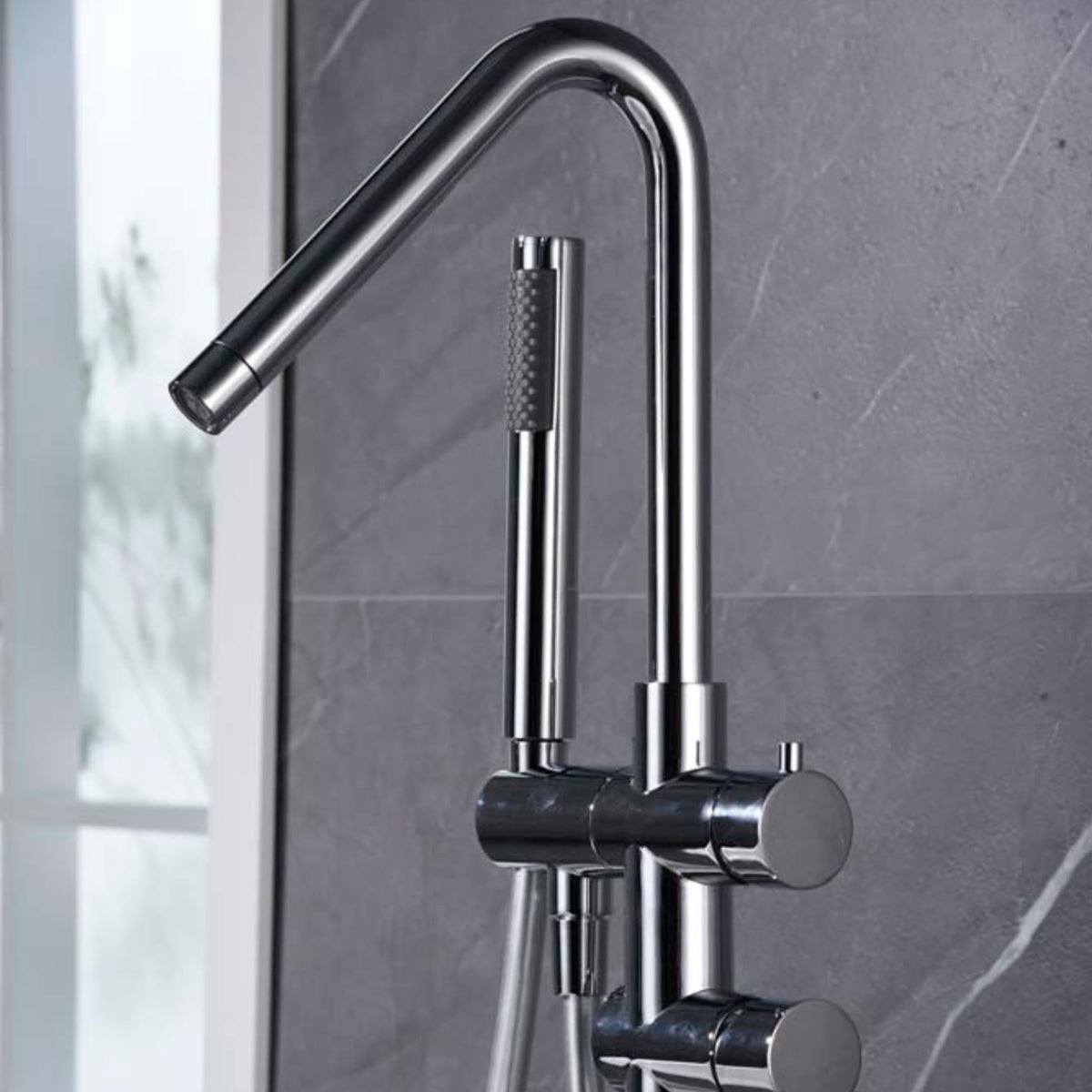GRIFO BAÑERA EXENTA MONOMANDO SERIE BÉLGICA