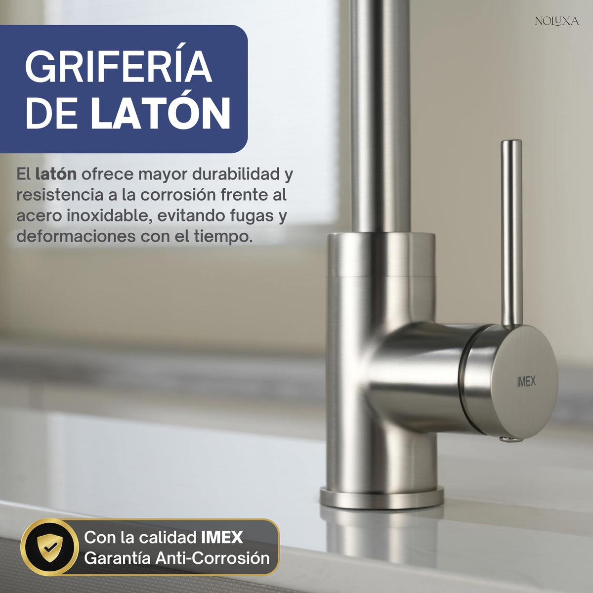 GRIFO DE COCINA SERIE LOIRA