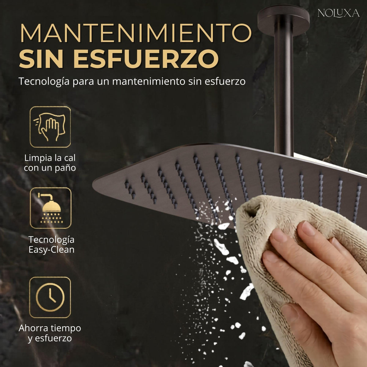 DUCHA EMPOTRADA TERMOSTÁTICA SERIE SASSARI