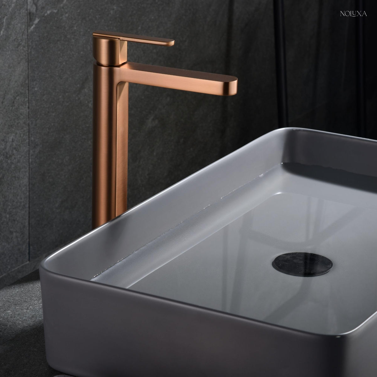 GRIFO LAVABO CAÑO ALTO MONOMANDO SERIE ROMA