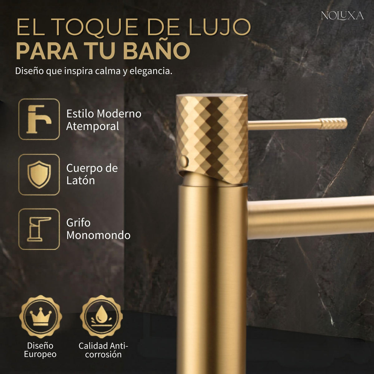 Low-spout single-lever basin mixer GÉNOVA SERIES