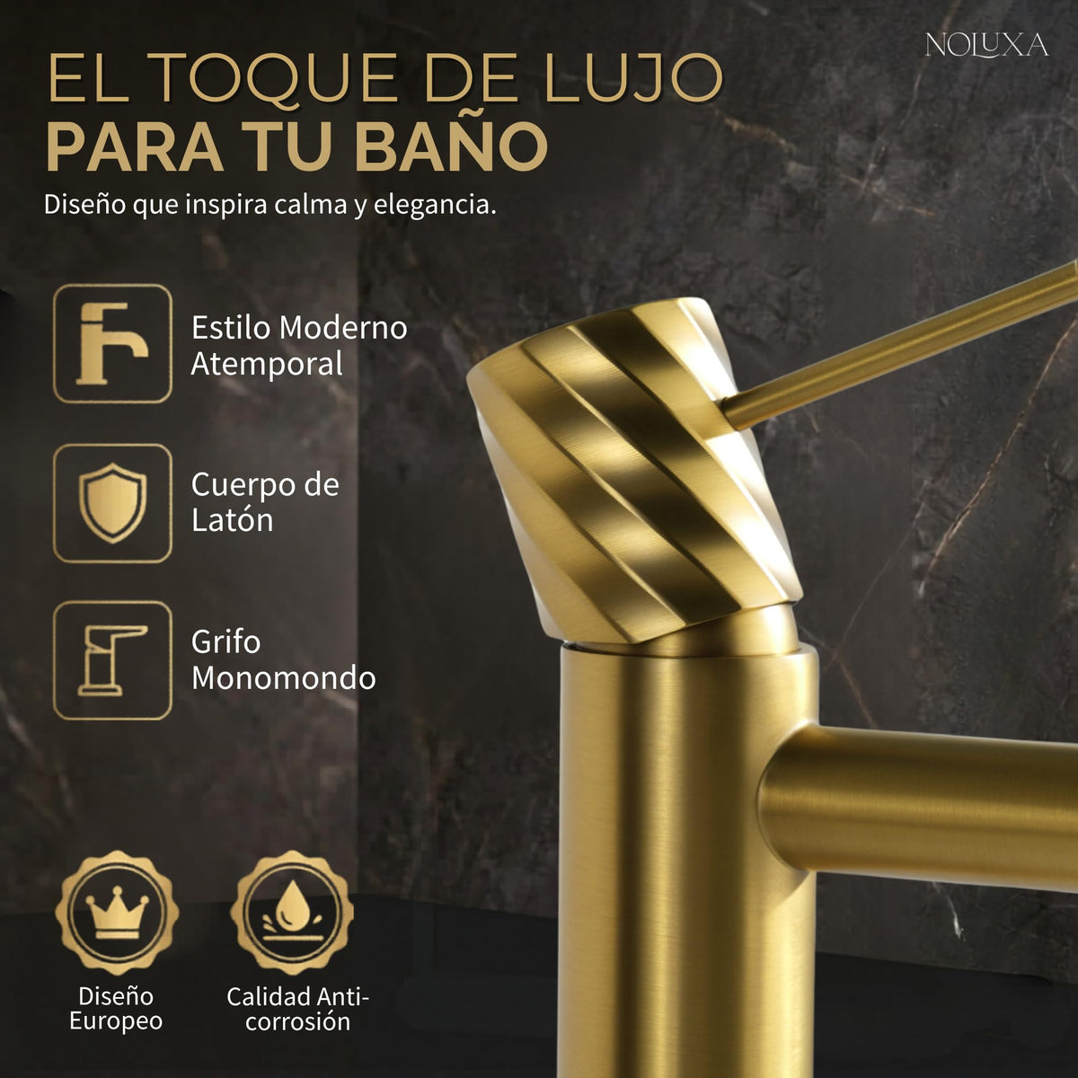 Miscelatore monocomando per lavabo con canna bassa Serie BLESS