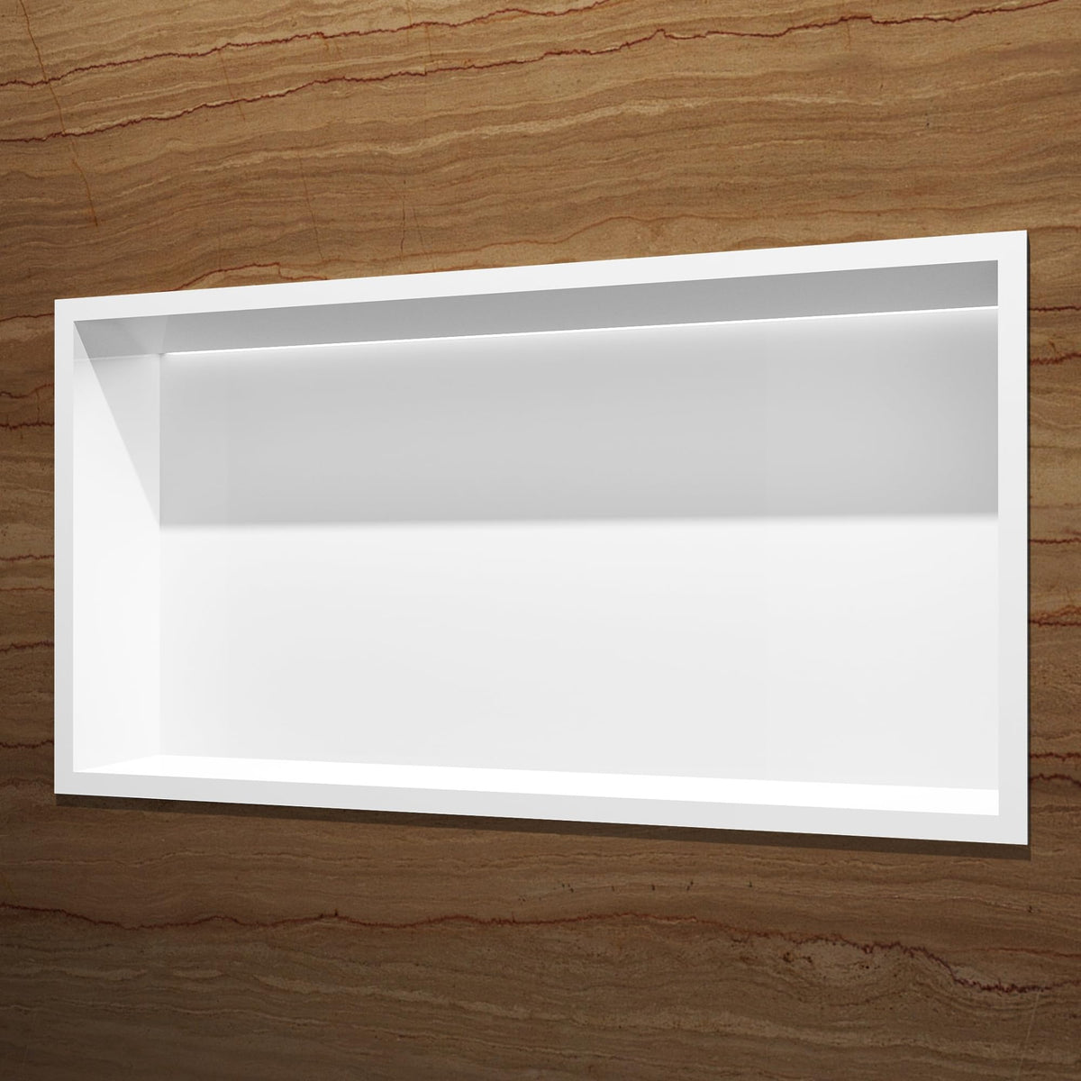HORNACINA RECTANGULAR 63X33CM CON LUZ LED SERIE OCEANIC