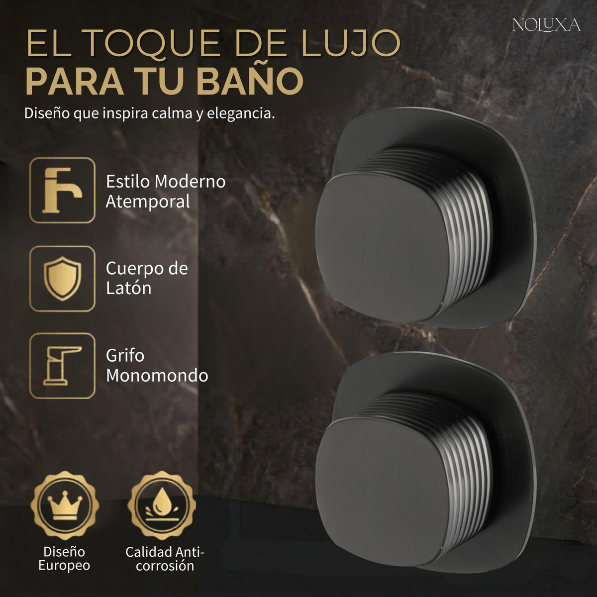 GRIFO LAVABO EMPOTRADO BIMANDO SERIE FIRENZE