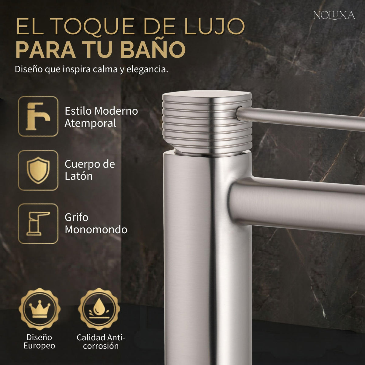 Miscelatore monocomando per lavabo con canna bassa Serie FIRENZE