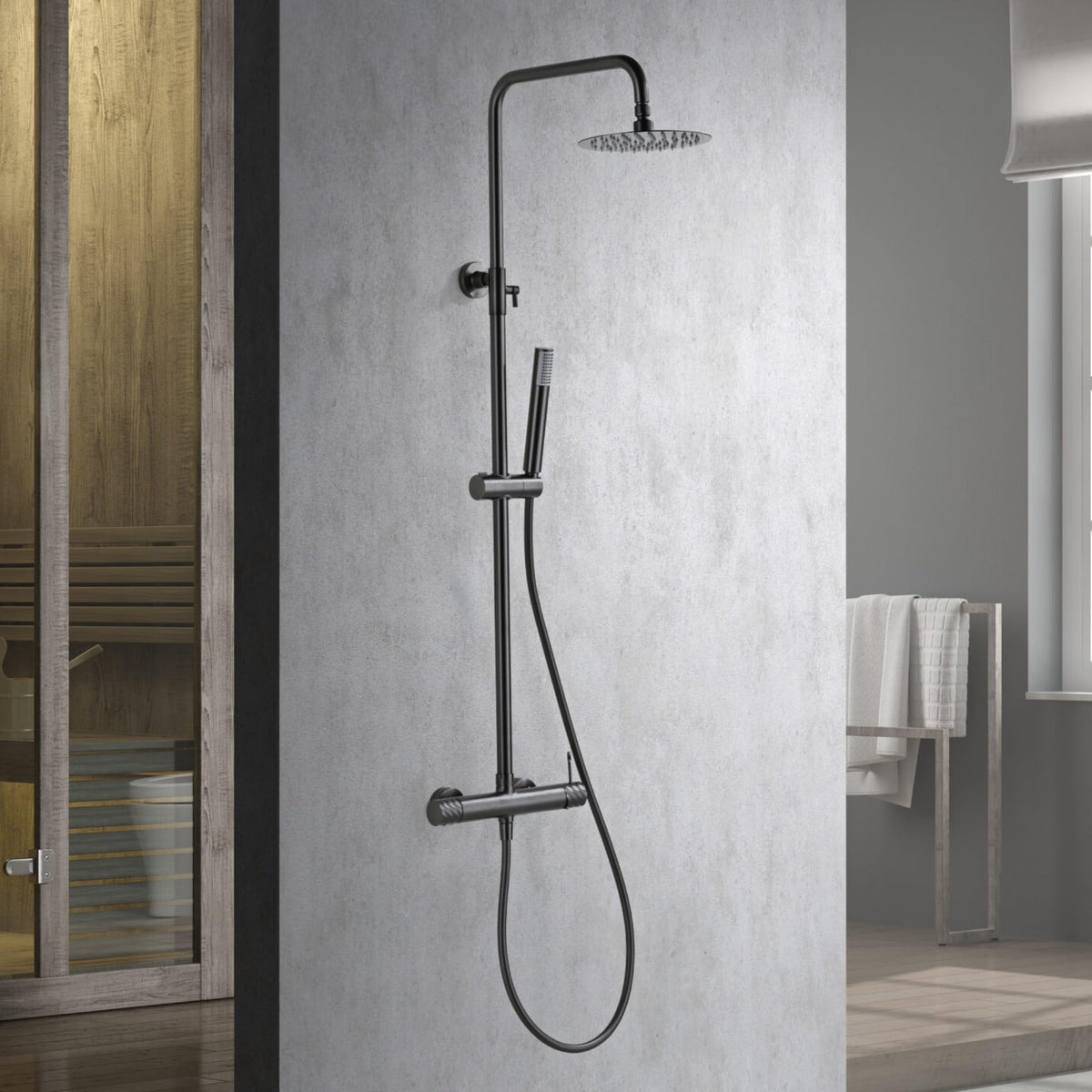 Colonne de douche avec mitigeur Série BLESS