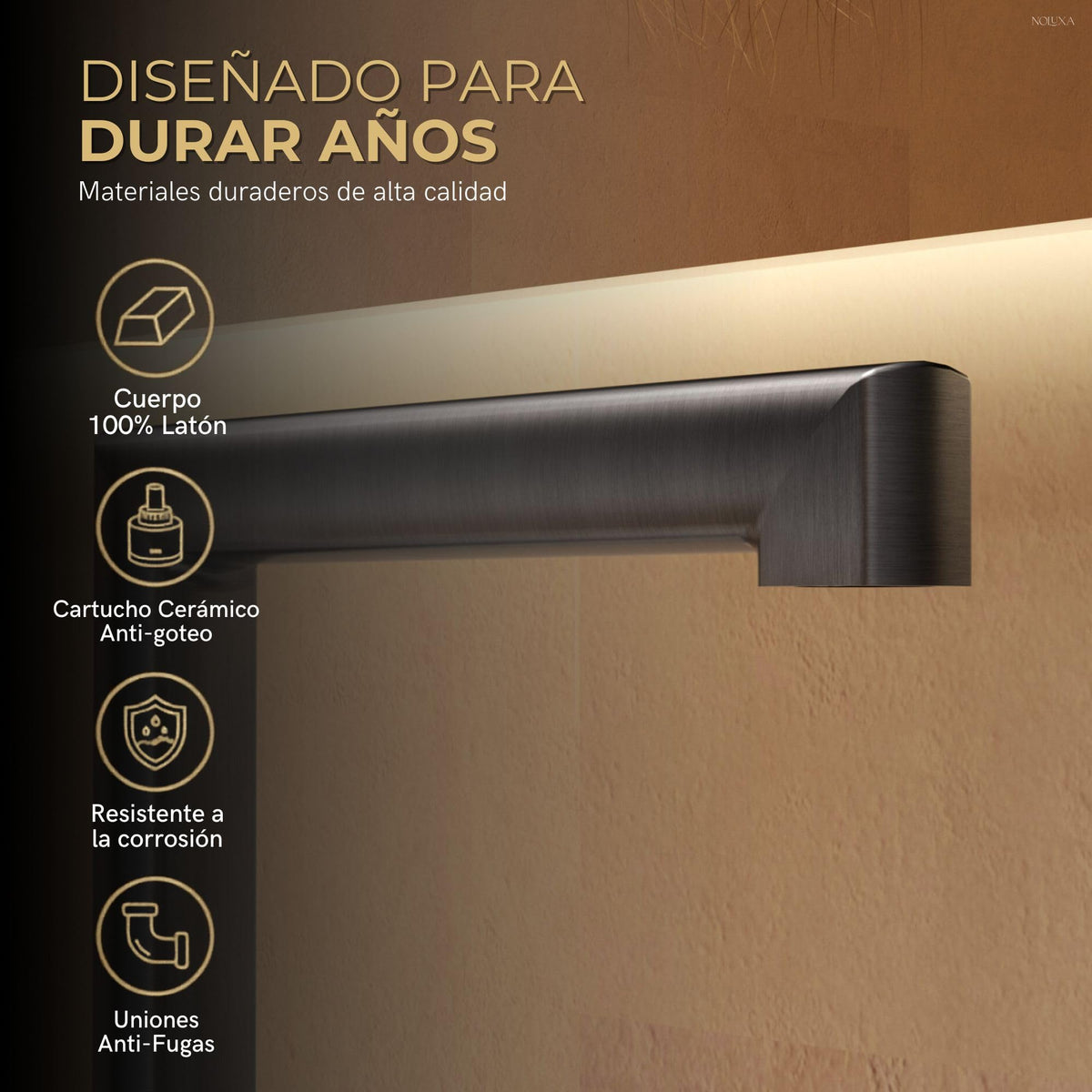 Tall-spout two-handle basin mixer FIRENZE SERIES