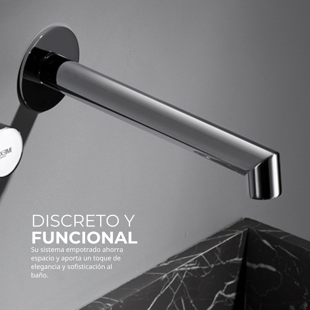 GRIFO LAVABO EMPOTRADO MONOMANDO SERIE LINE