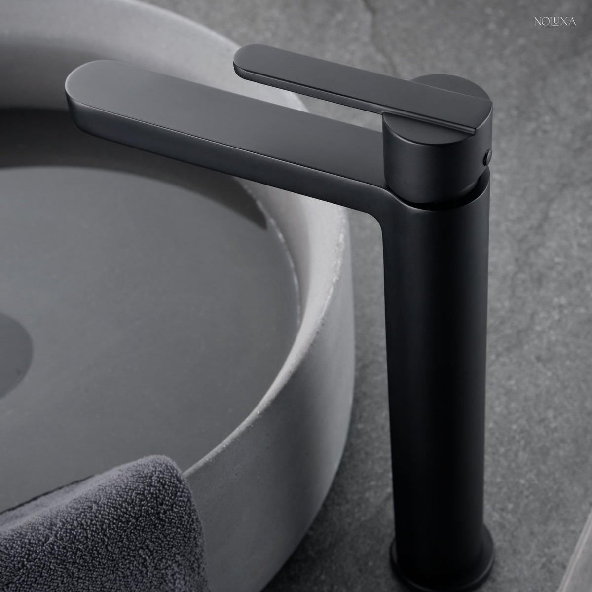 GRIFO LAVABO CAÑO ALTO MONOMANDO SERIE ROMA