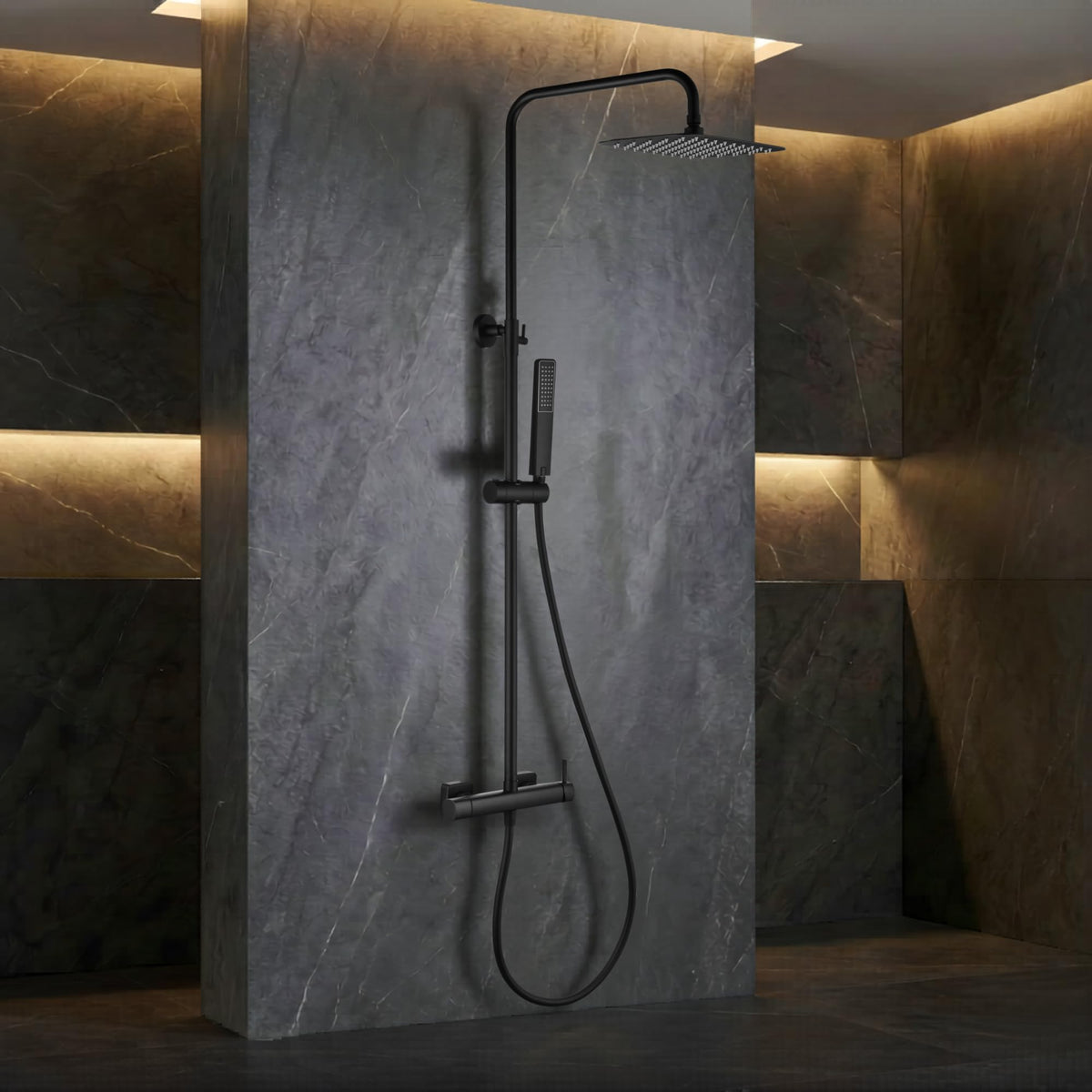 SINGLE-LEVER SHOWER COLUMN TOSCANA SERIES