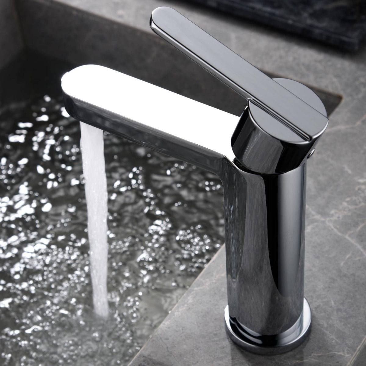 GRIFO LAVABO CAÑO BAJO MONOMANDO SERIE ROMA