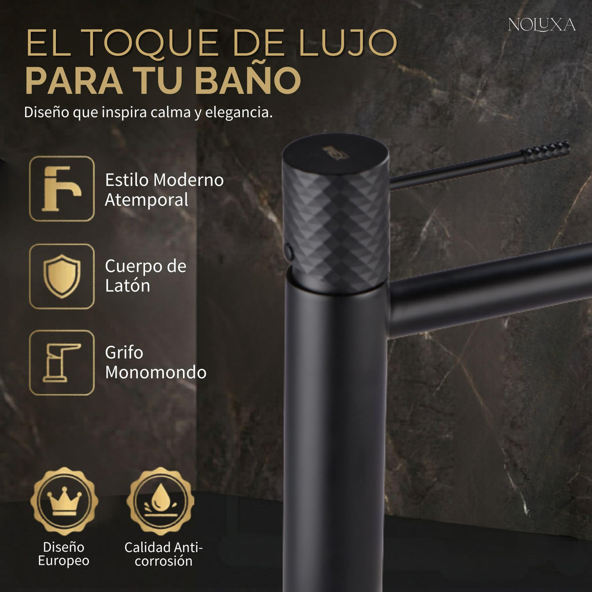 Low-spout single-lever basin mixer GÉNOVA SERIES