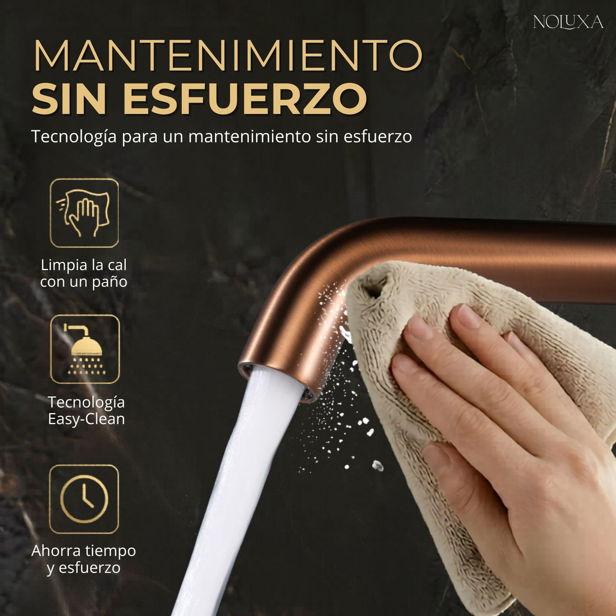GRIFO LAVABO EMPOTRADO MONOMANDO SERIE MONZA