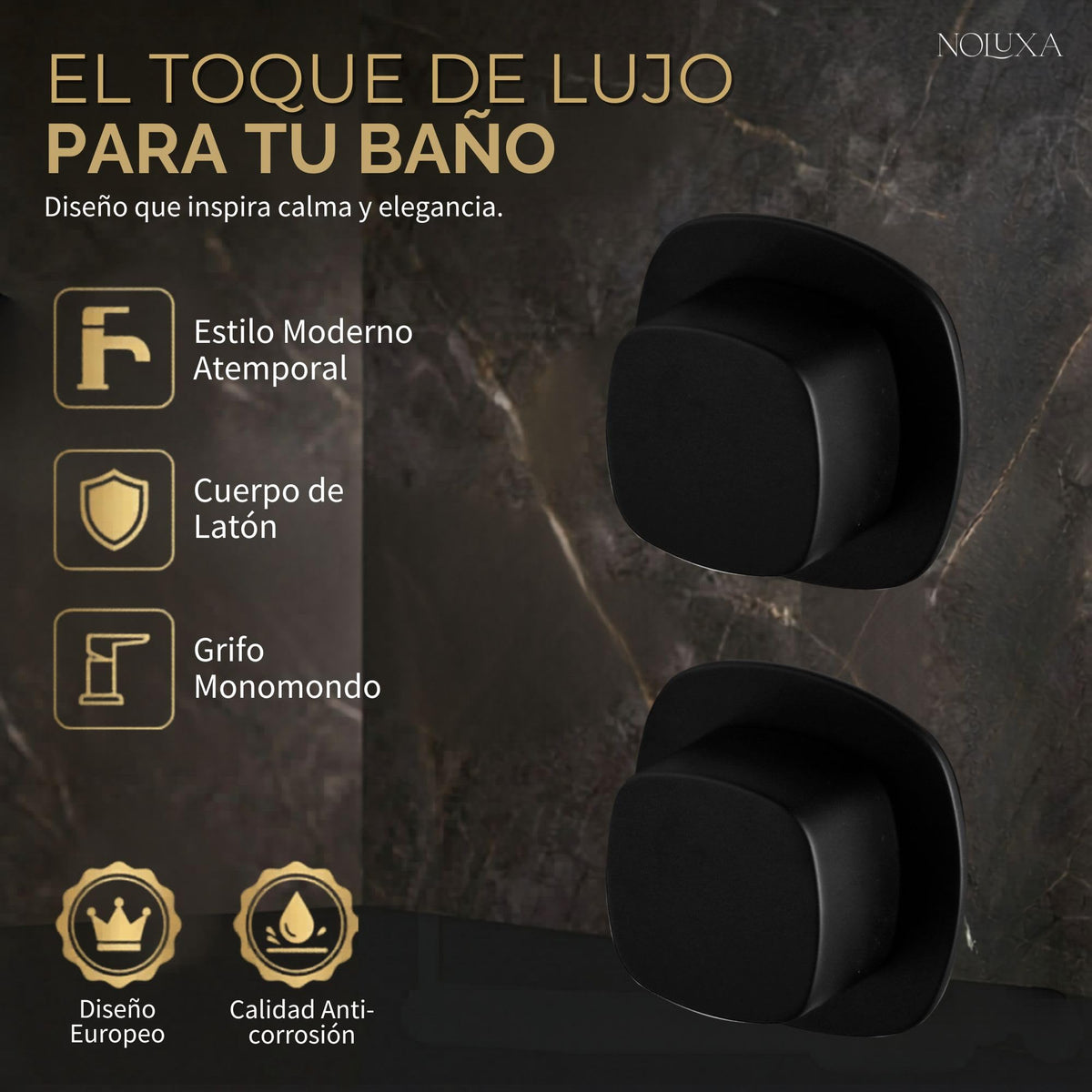 GRIFO LAVABO EMPOTRADO BIMANDO SERIE TOSCANA