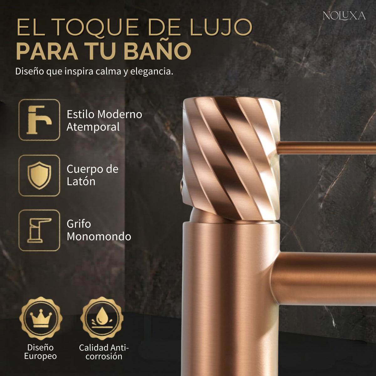 Miscelatore monocomando per lavabo con canna bassa Serie BLESS