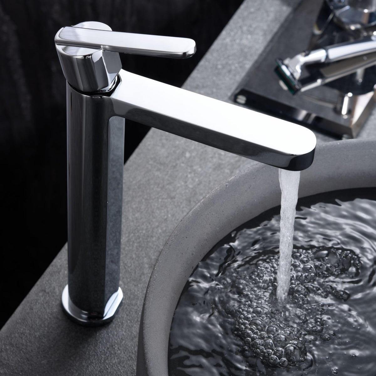 Tall-spout single-lever basin mixer ROMA SERIES