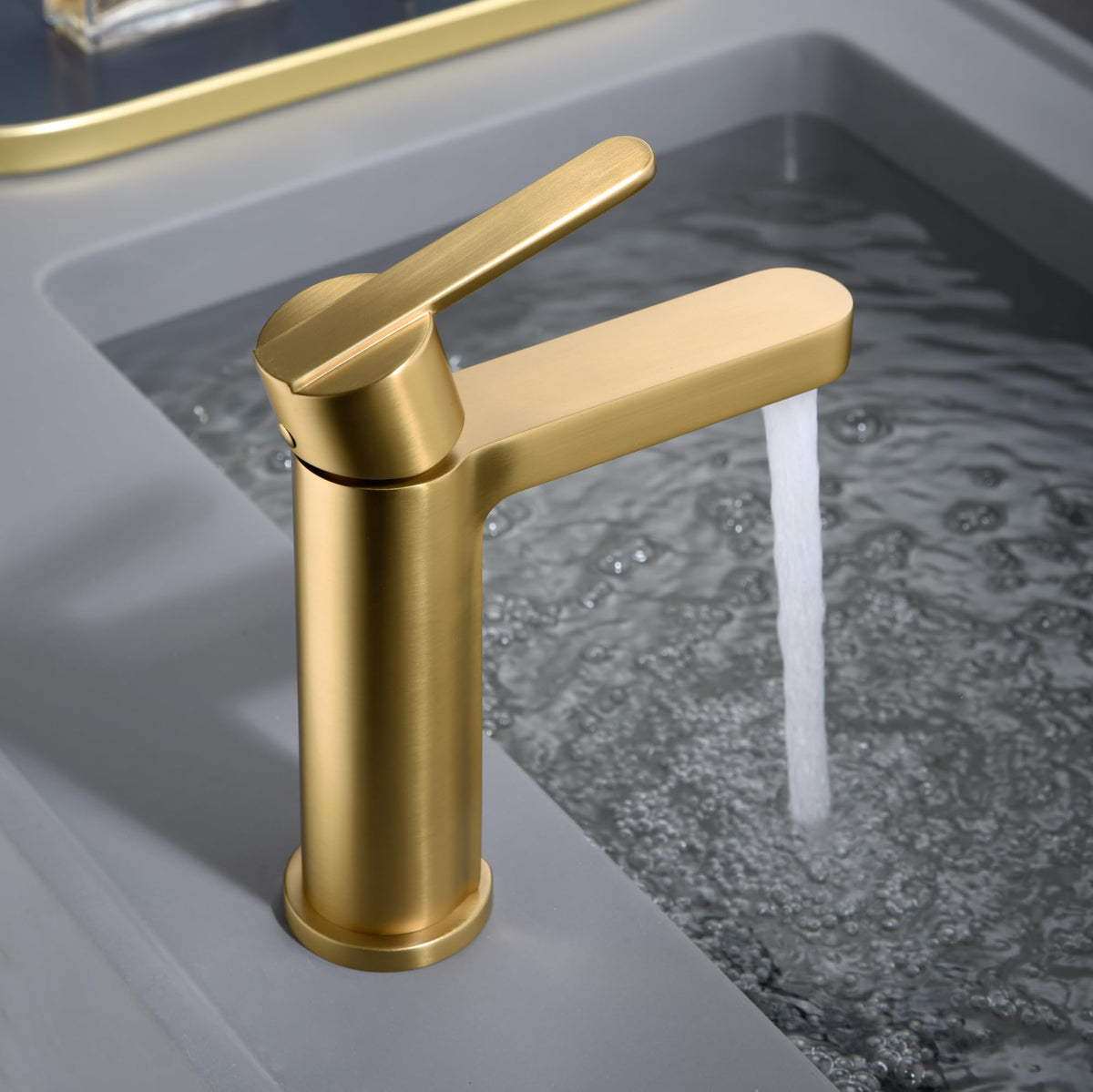 Miscelatore monocomando per lavabo con canna bassa Serie ROMA