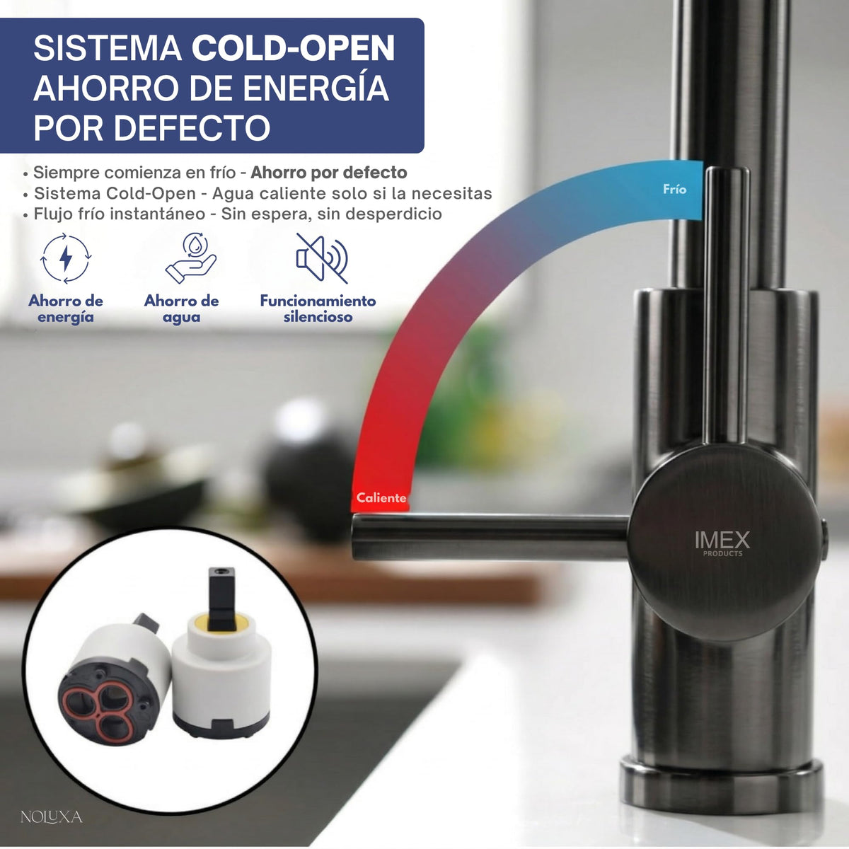 GRIFO DE COCINA SERIE LOIRA