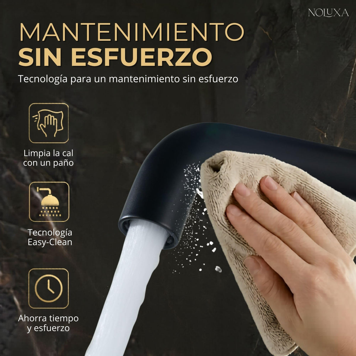 Mitigeur de lavabo à bec bas Série MONZA