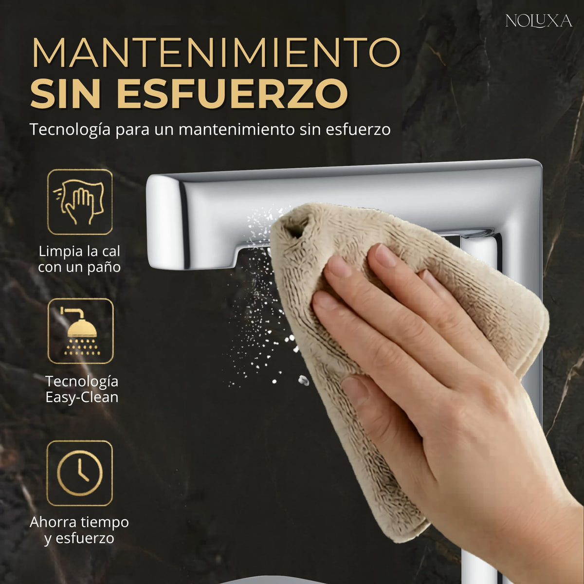 Mélangeur de lavabo à bec bas Série TOSCANA