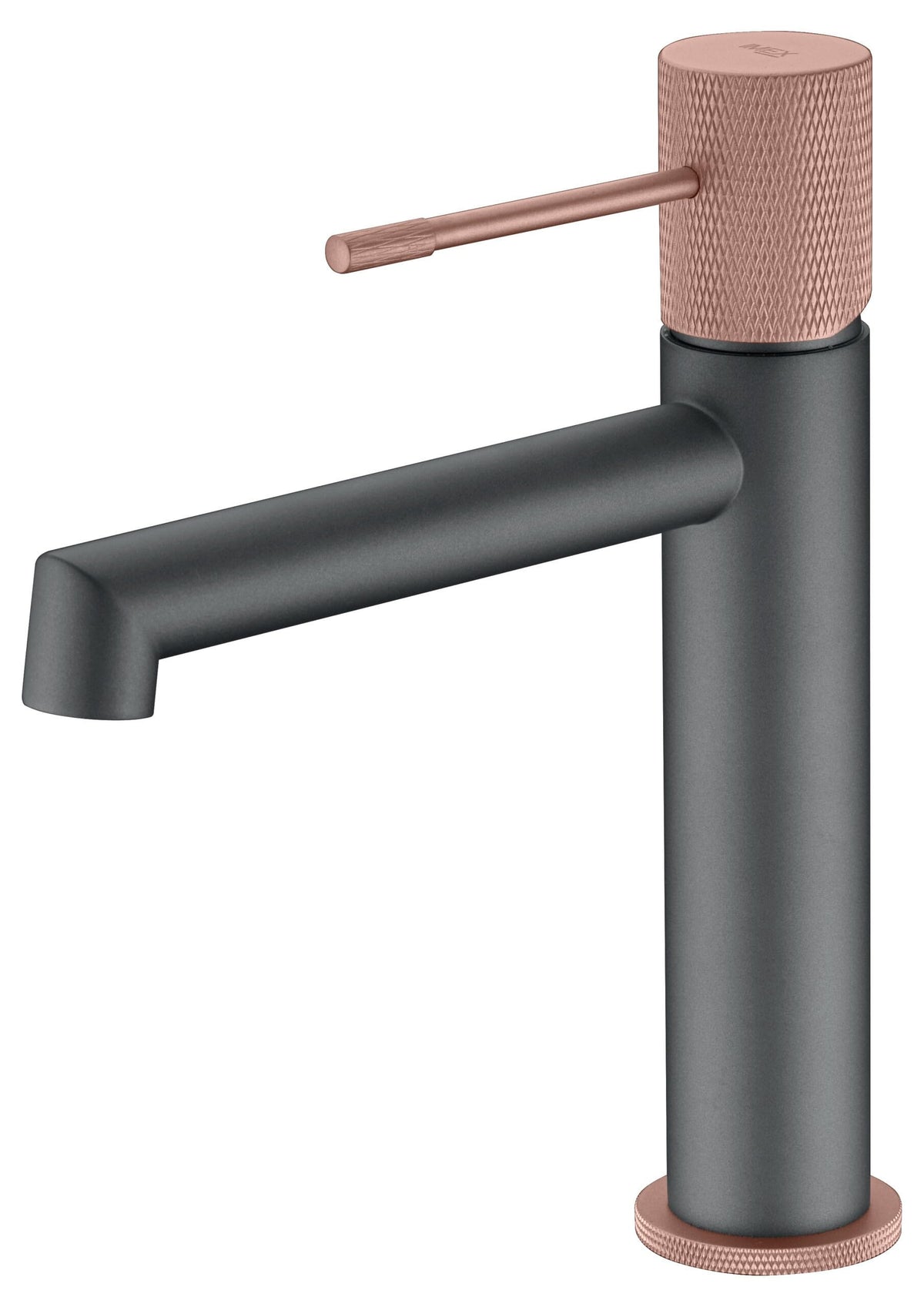 Miscelatore monocomando per lavabo con canna bassa Serie LINE
