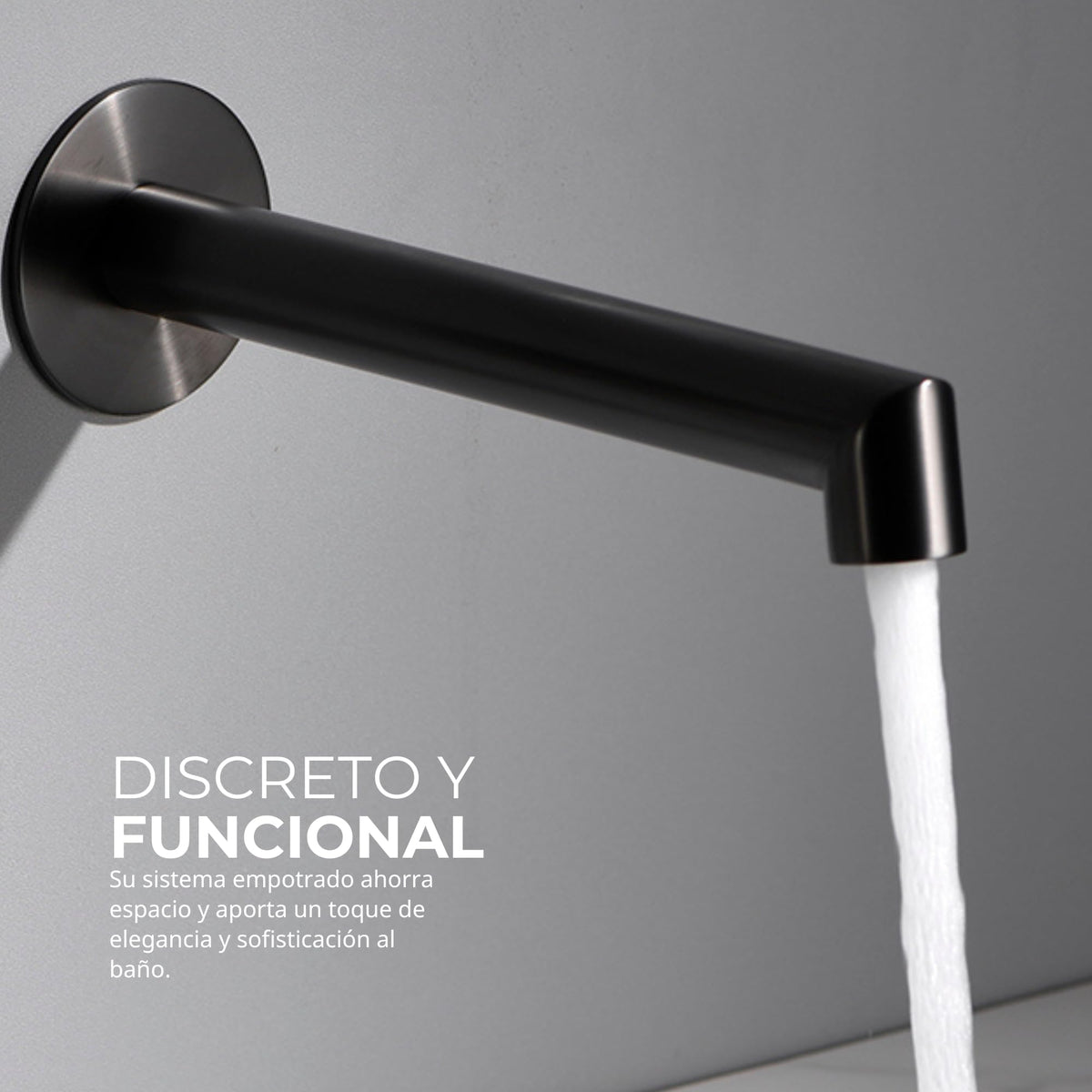 GRIFO LAVABO EMPOTRADO MONOMANDO SERIE LINE