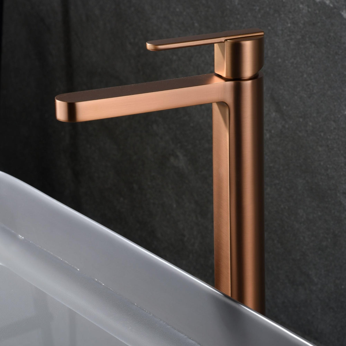 GRIFO LAVABO CAÑO ALTO MONOMANDO SERIE ROMA