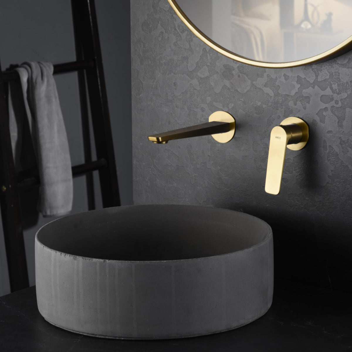 GRIFO LAVABO EMPOTRADO MONOMANDO SERIE NÁPOLES