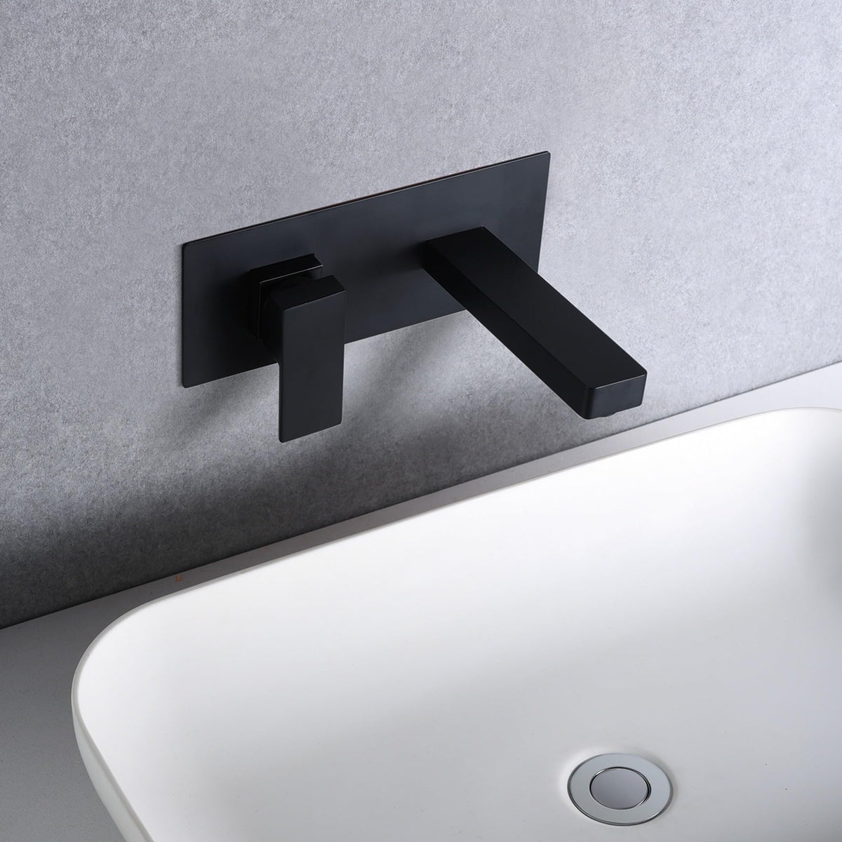 GRIFO LAVABO EMPOTRADO MONOMANDO SERIE SUIZA