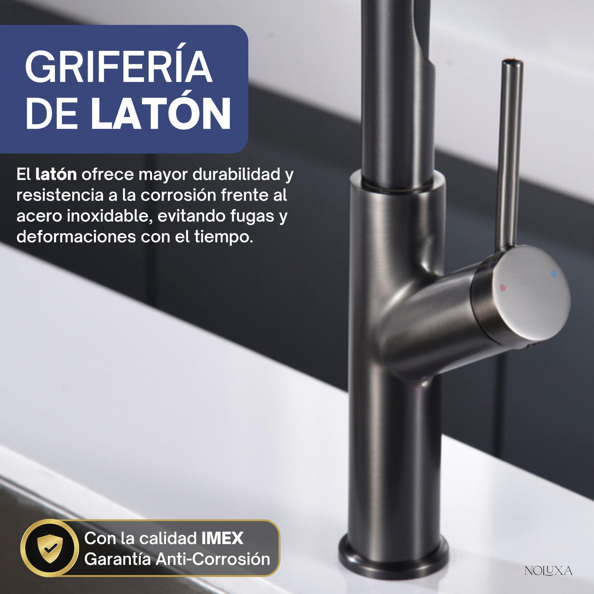 GRIFO DE COCINA EXTRAÍBLE SERIE SENA