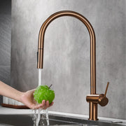 GRIFO DE COCINA EXTRAÍBLE CON DIFUSOR SERIE BERNA