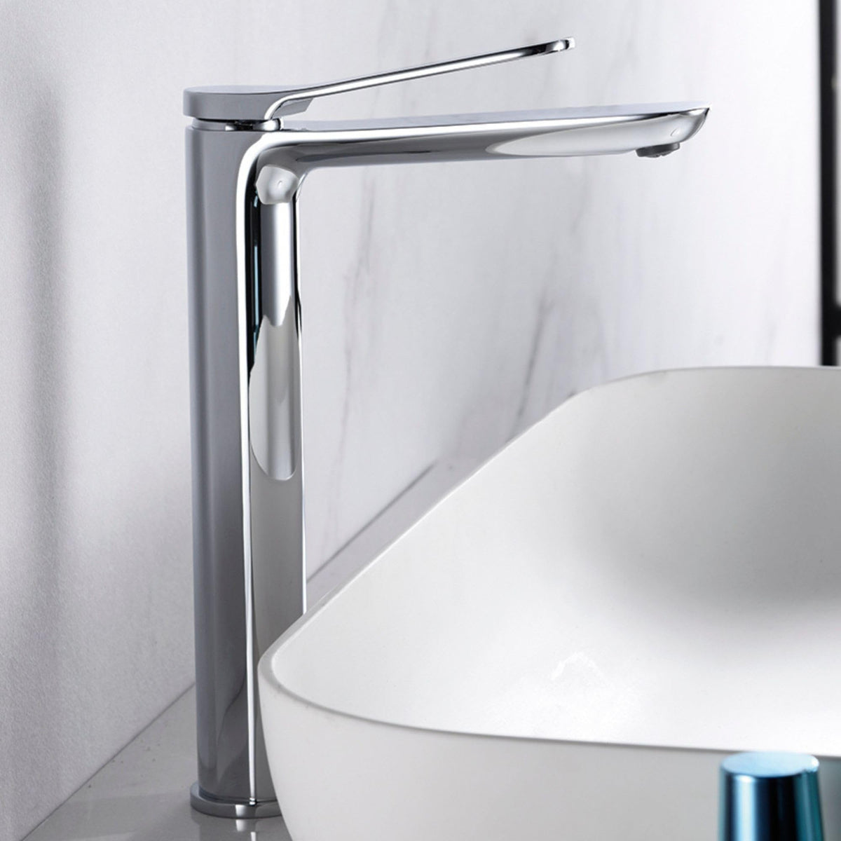 GRIFO LAVABO CAÑO ALTO MONOMANDO SERIE DINAMARCA