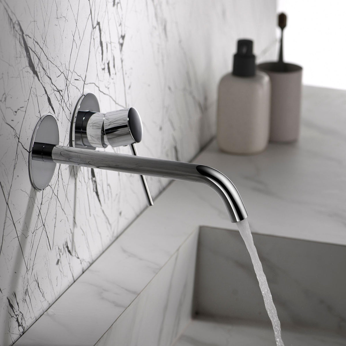 MONOMANDO EMPOTRADO LAVABO MILOS STICK Cromado