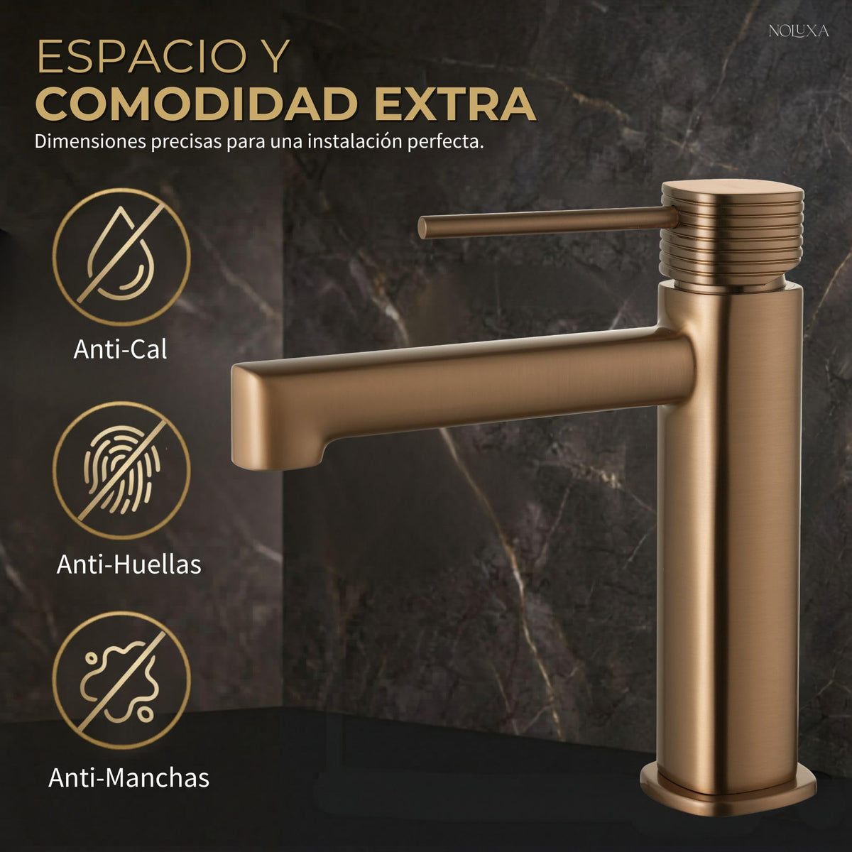 Miscelatore monocomando per lavabo con canna bassa Serie FIRENZE
