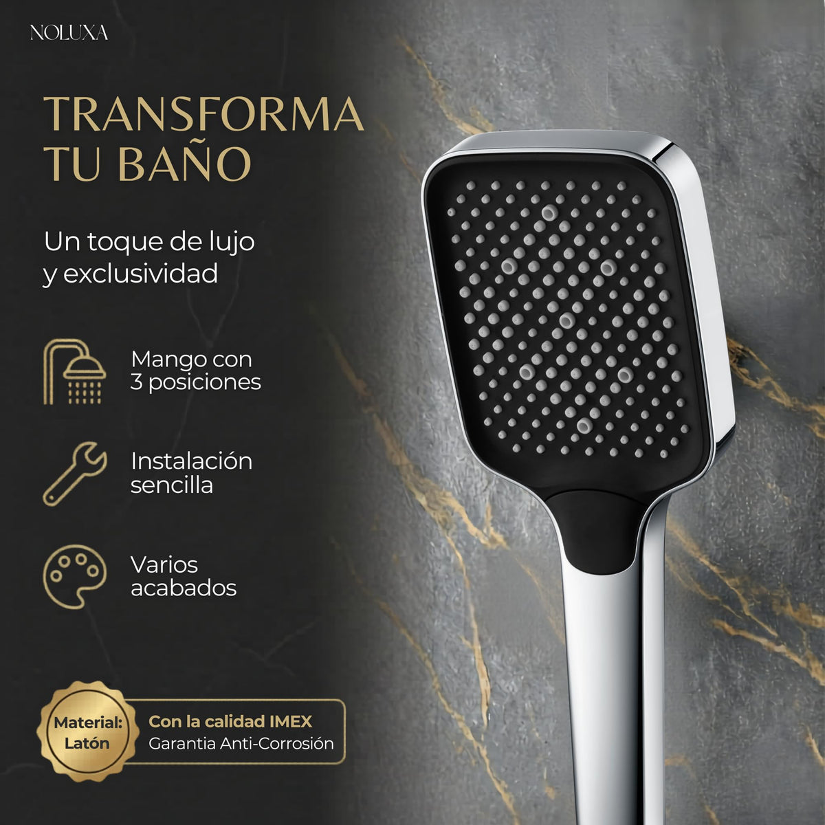 DUCHA EMPOTRADA TERMOSTÁTICA SERIE INARI