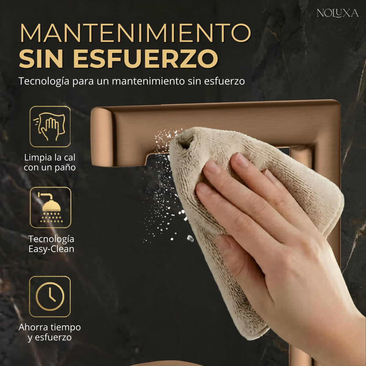 Mélangeur de lavabo à bec bas Série TOSCANA