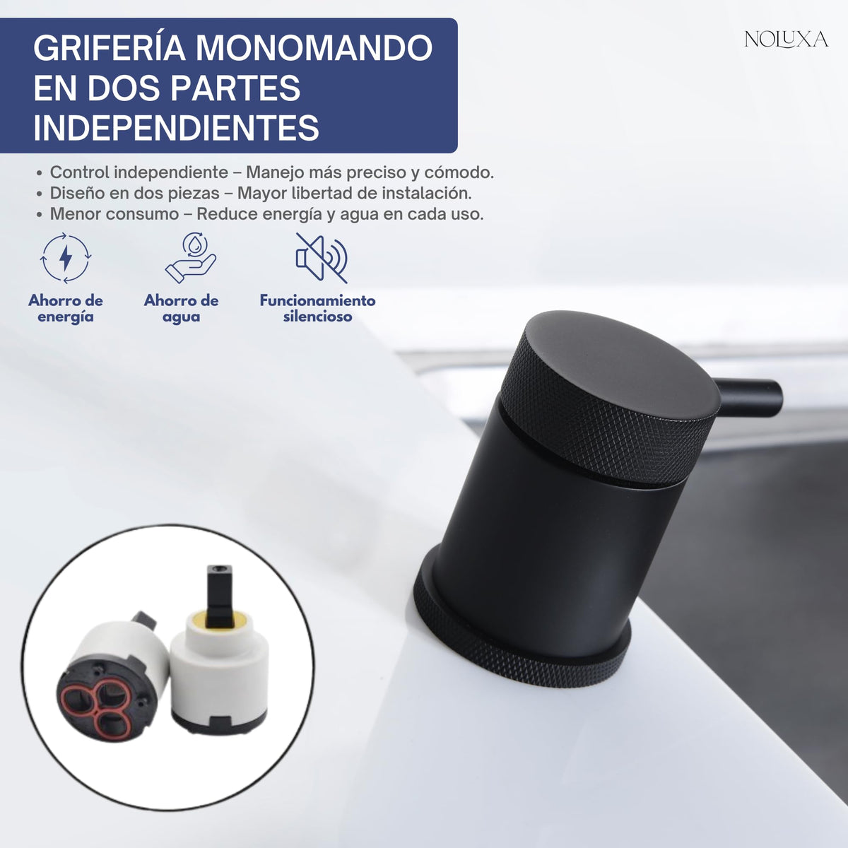 GRIFERÍA DE COCINA ESCAMOTEABLE SERIE ÍTACA