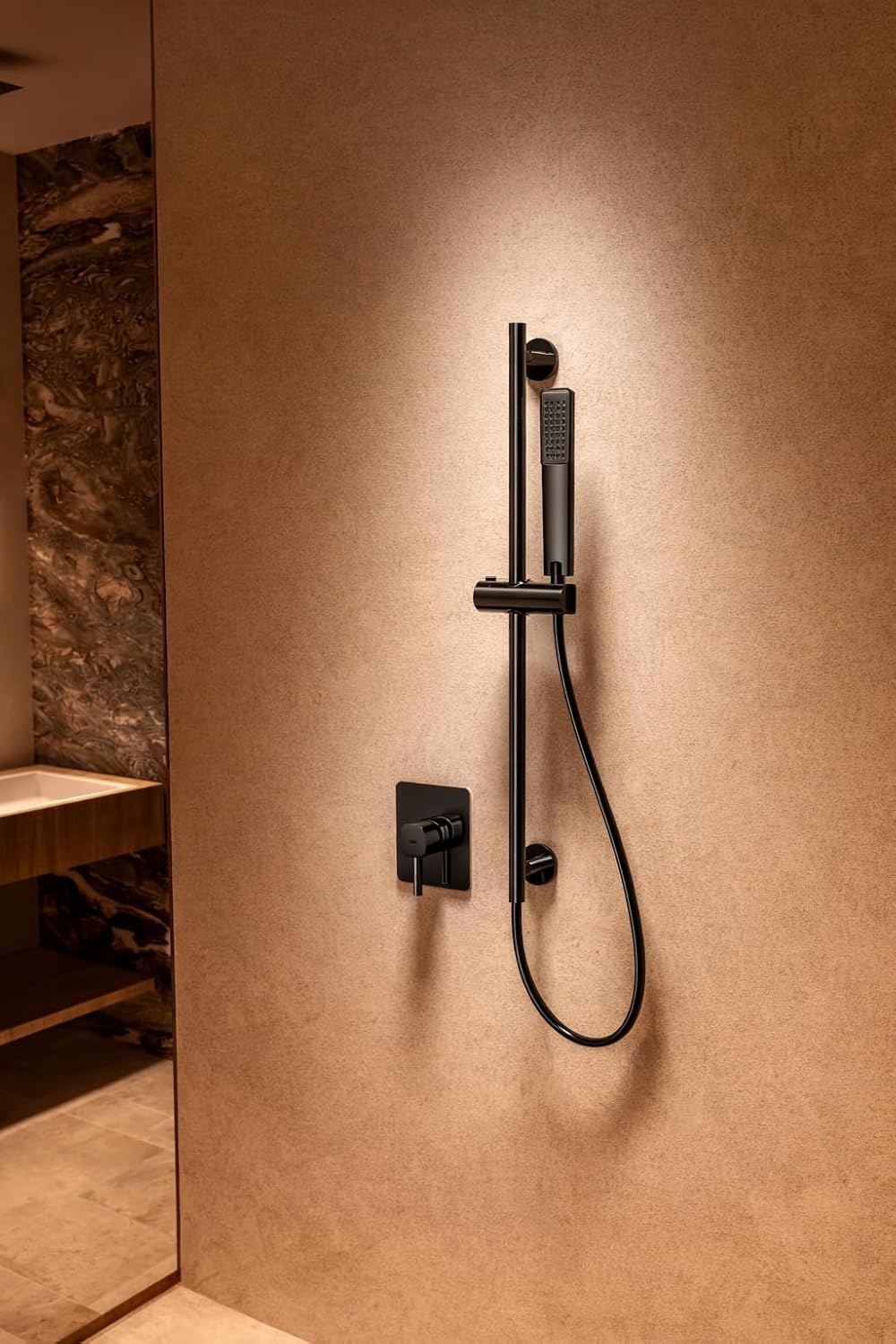 CONCEALED SHOWER 1-OUTLET TOSCANA SERIES (WITHOUT OVERHEAD SHOWER HEAD)